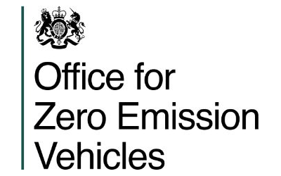 Office for Zero Emission Vehicles logo