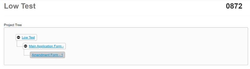 Screenshot of the Declaration and signature page