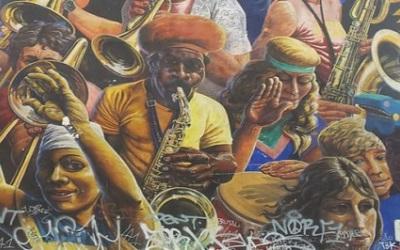 Hackney Mural (artist unknown)