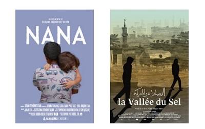 Examples of film posters, one called 'Nana'
