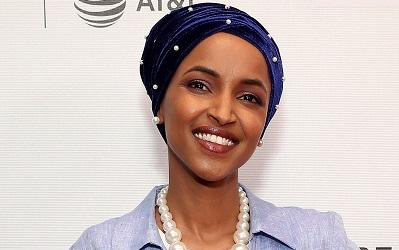Photo of Ilhan Omar smiling