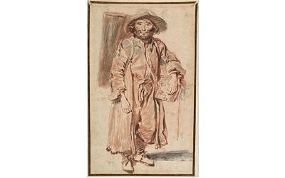 Sketch by Watteau