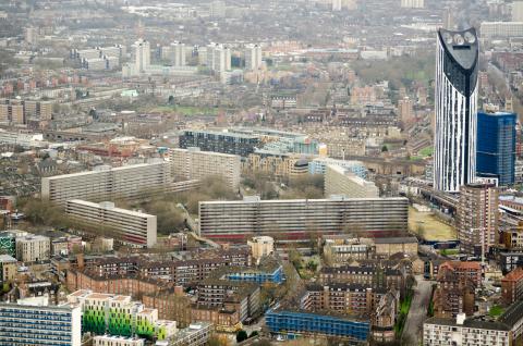 Thinkstock Photos-164254376 - Aerial view, Elephant and Castle