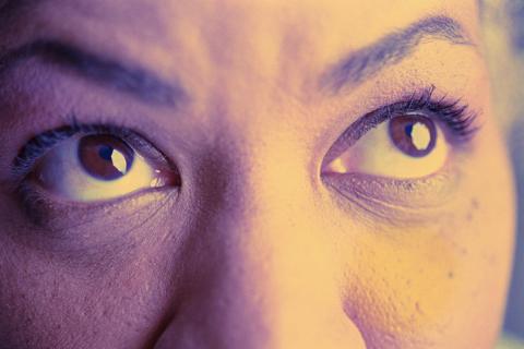 ThinkStockPhotos-57437044 Close up of a person's eye