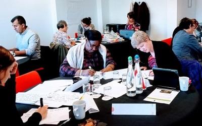 Photo from the workshop held in Glasgow last month