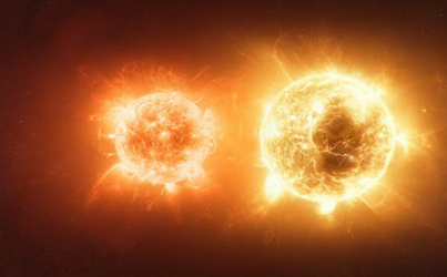 Binary stars. Image credit: xavinitram