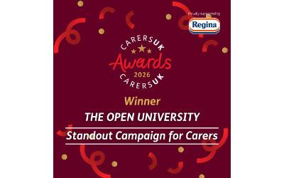 The Open University Standout Campaign for Carers Carers UK Award 2026