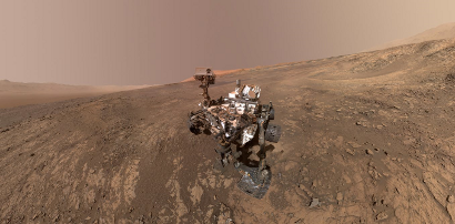 The Curiosity rover on Mars has been busy. NASA/JPL-Caltech/MSSS 