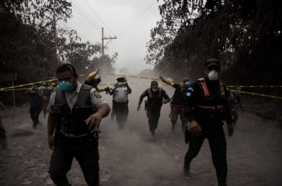 Deadly volcanic eruption in Guatemala. EPA-EFE 