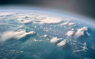 View of Earth from outer space