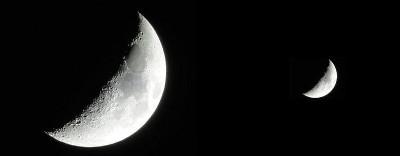 The Earth currently has two moons - but they won’t look like this in the sky. Author provided 