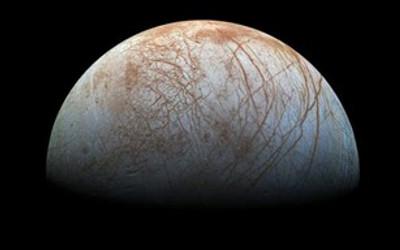 Realistic colour of Jupiter's moon Europa. NASA/JPL-Calltech/SETI Institute
