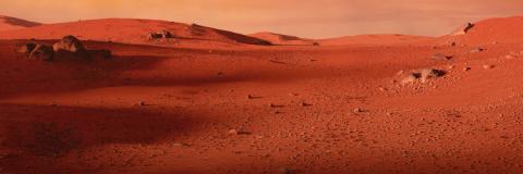 Mars landscape