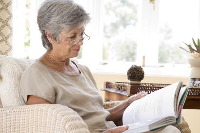 Shutterstock-11232274 Woman reading a book
