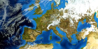 Image of Europe from Space