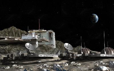 Settlement on the Moon