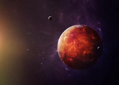 Shutterstock-320049485 Mars shot from space