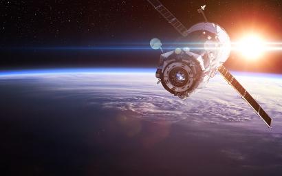 Spacecraft in Space