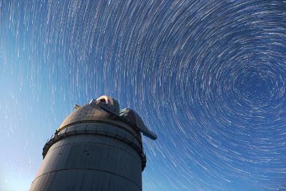 Observatory under night time stars