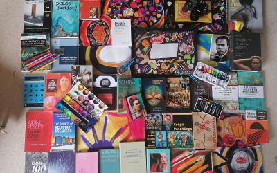 An assortment of books